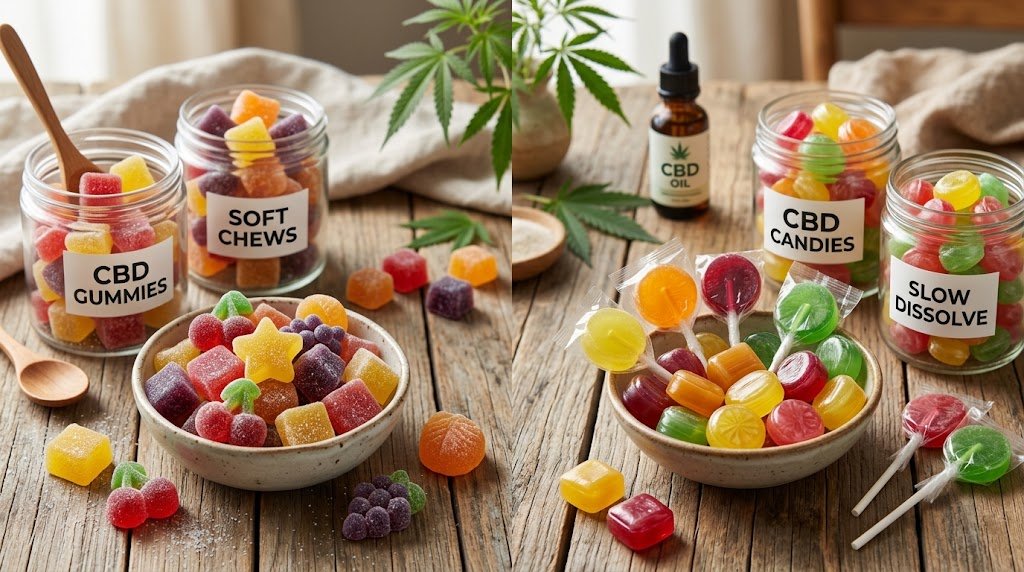 CBD льодяники чи желейки